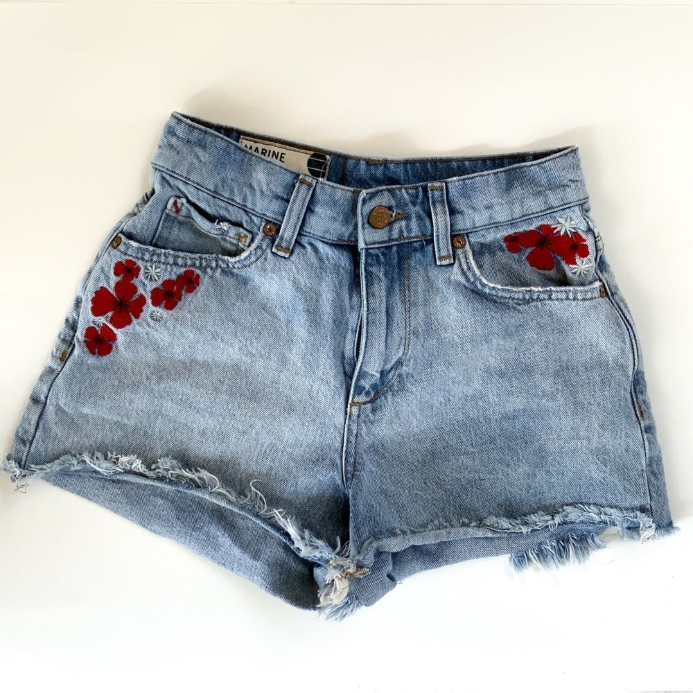 Marine Layer Sasha Denim Short Size 26